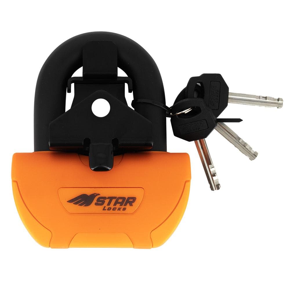 Antivol-U Star Locks Certifié SRA list: Noir|Orange
