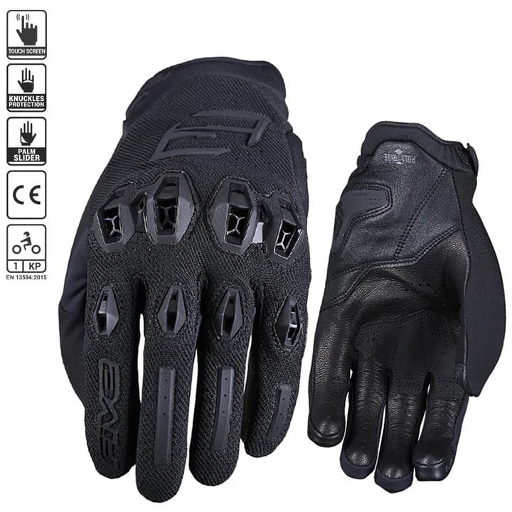 Gants Five Stunt Evo 2 list: Noir|Noir|Blanc|Rouge|Jaune|Vert|Bleu|Multicolore