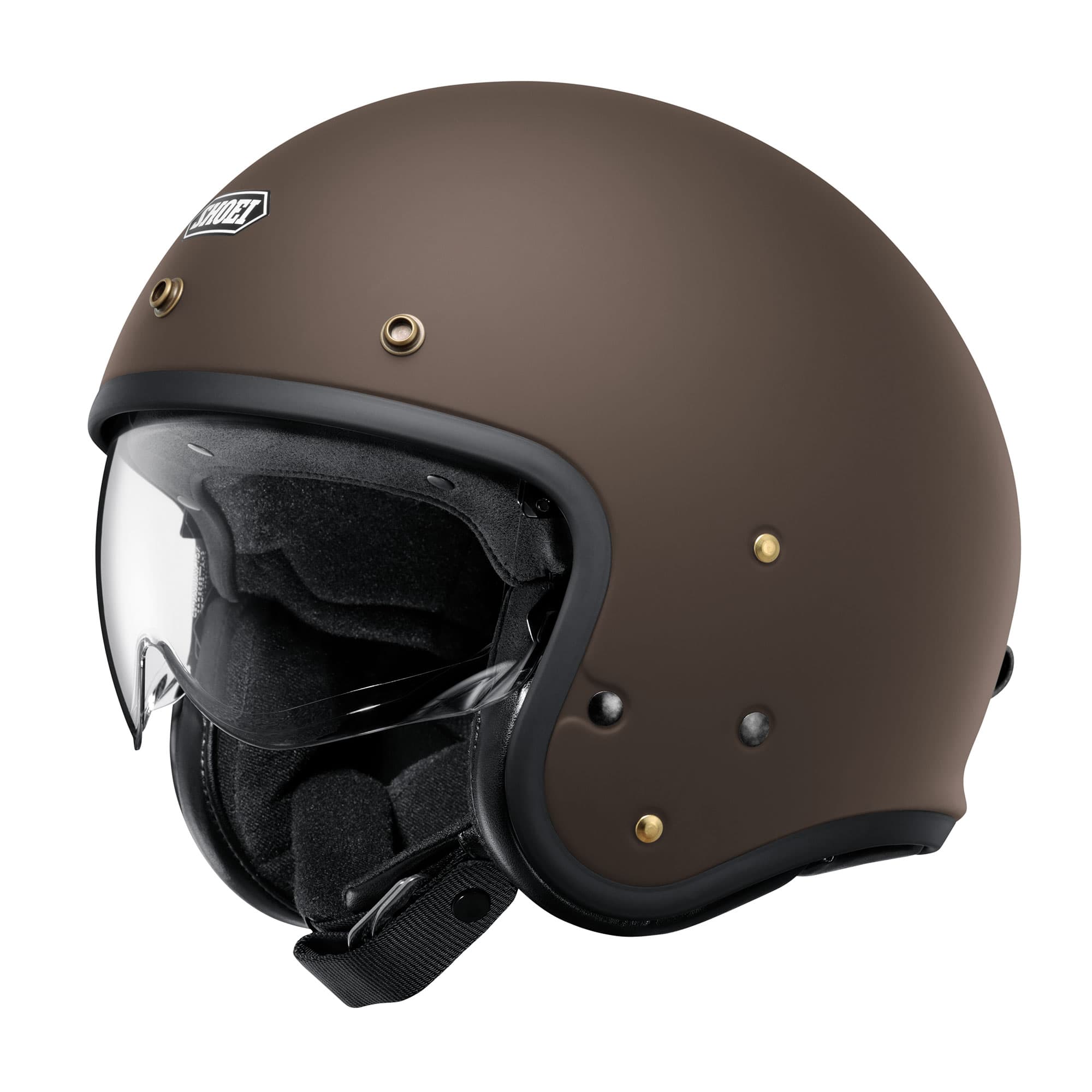 Casque Shoei J.O2 list: Marron|Noir|Blanc|Gris|Rouge|Marron|Bleu