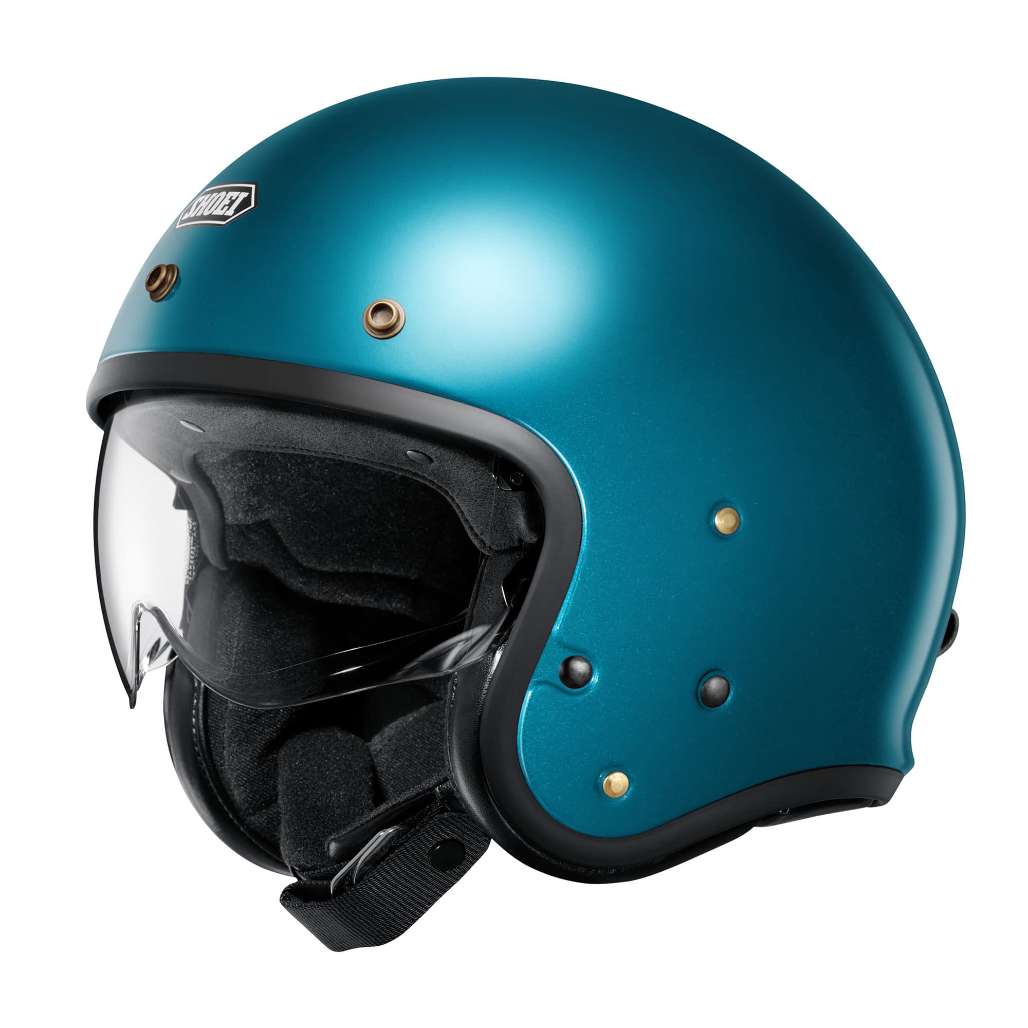 Casque Shoei J.O2 list: Lagoon|Noir|Blanc|Gris|Rouge|Marron|Bleu