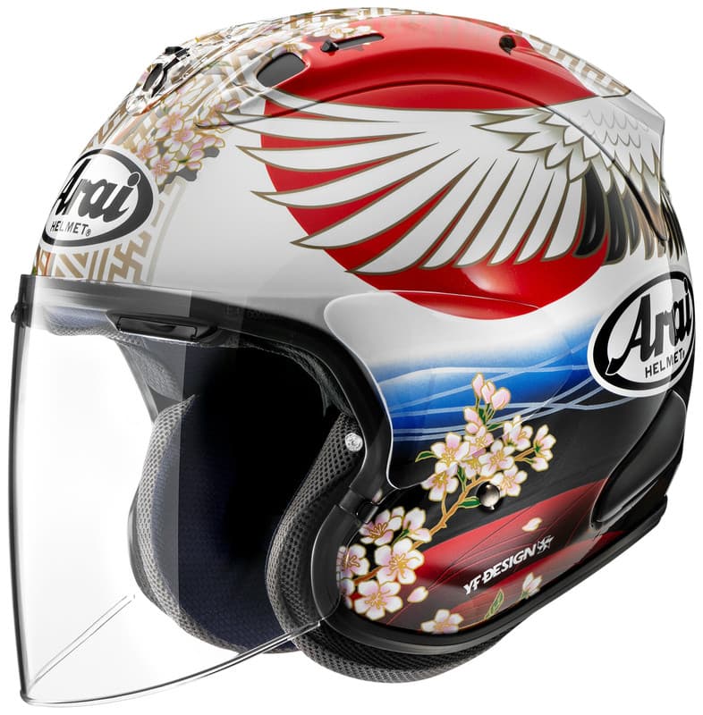Casque Arai SZ-R Vas Evo Tsubasa list: Multicolore|Blanc|Multicolore