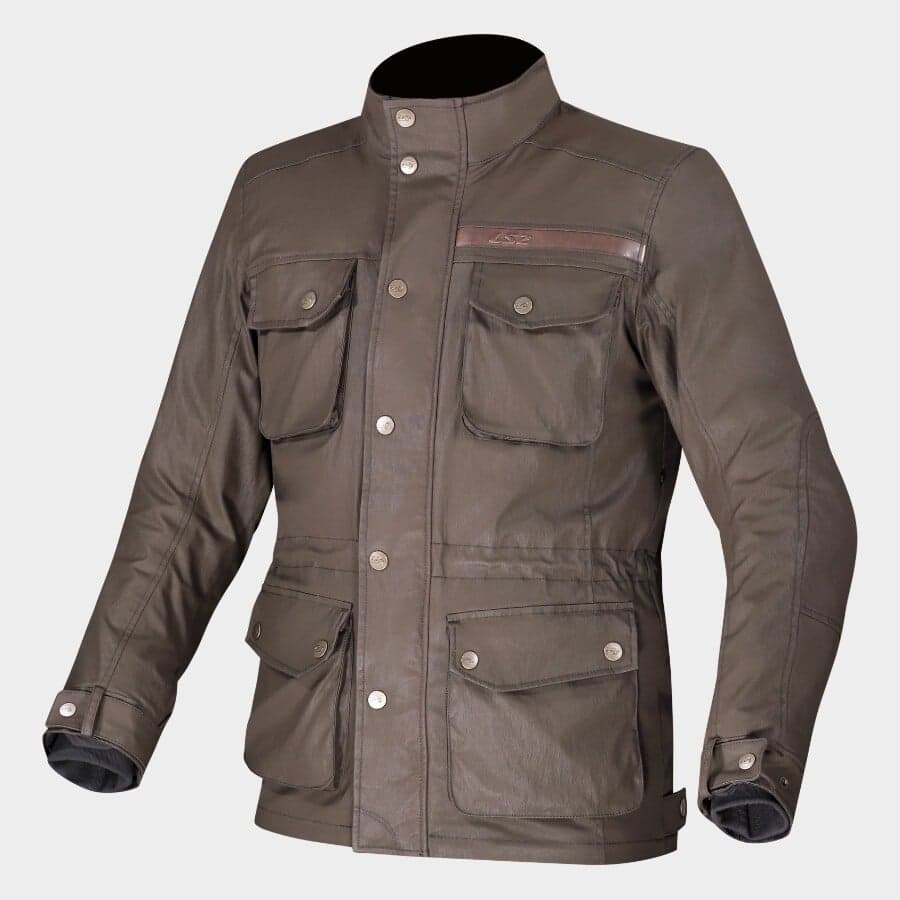 Veste LS2 Liberty, hiver & mi-saison list: Marron|Noir|Marron