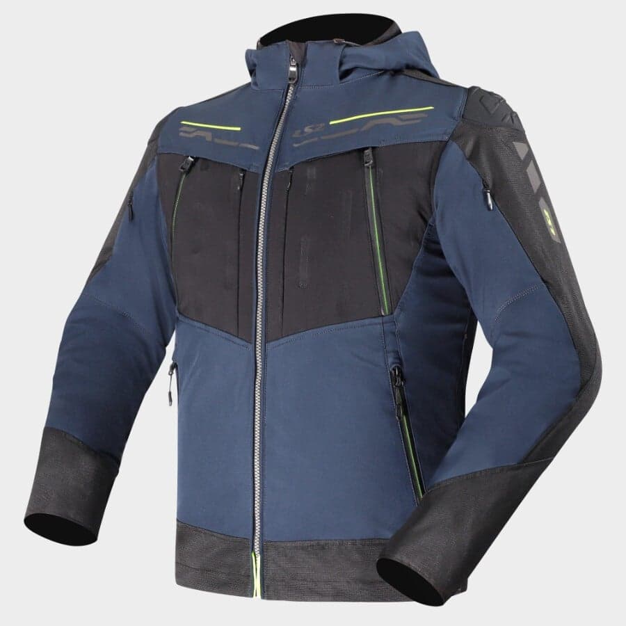 Blouson LS2 Zirconium Evo Bleu