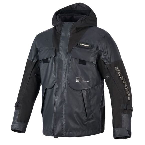 Veste Alpinestars Mospher WP 100% imperméable list: Noir|Noir|Gris|Bleu