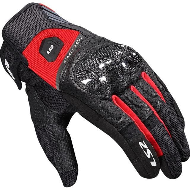 Gants Homme LS2 Atom, été & mi-saison list: Noir et Rouge|Noir|Rouge|Jaune