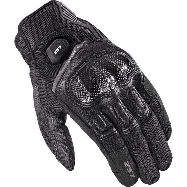 Gants Homme LS2 Atom, été & mi-saison list: Noir|Noir|Rouge|Jaune