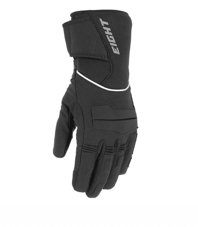 Gants Moto Hiver Eight Oural 2 Noir