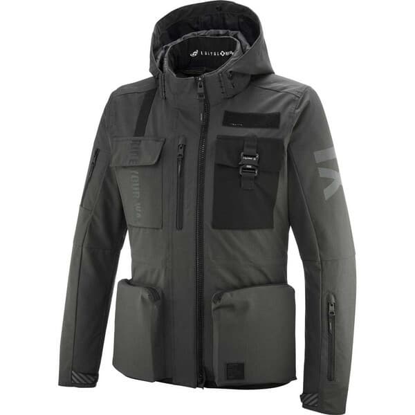Veste Ixon Darkrise type Parka list: Gris Anthracite|Noir|Gris