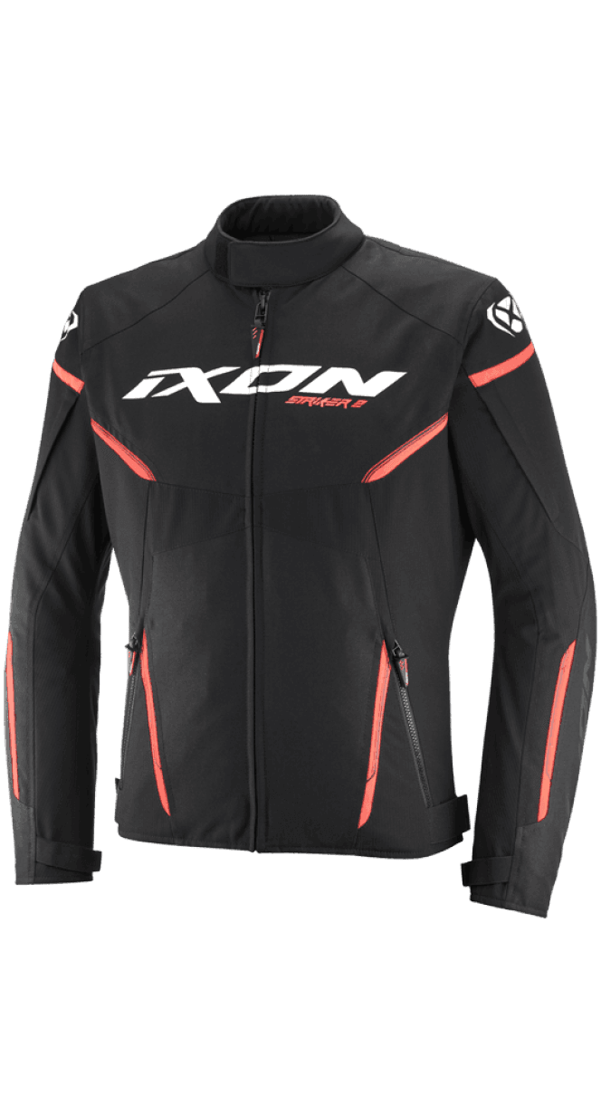 Veste Ixon Striker 2 list: Noir et Rouge|Noir|Blanc|Rouge