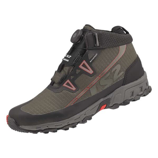 Chaussures Moto LS2 Trekker list: Vert|Noir|Vert