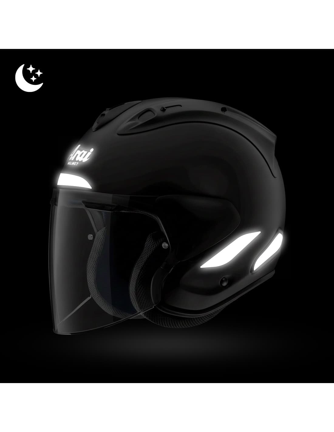 Sticker Arai Noir