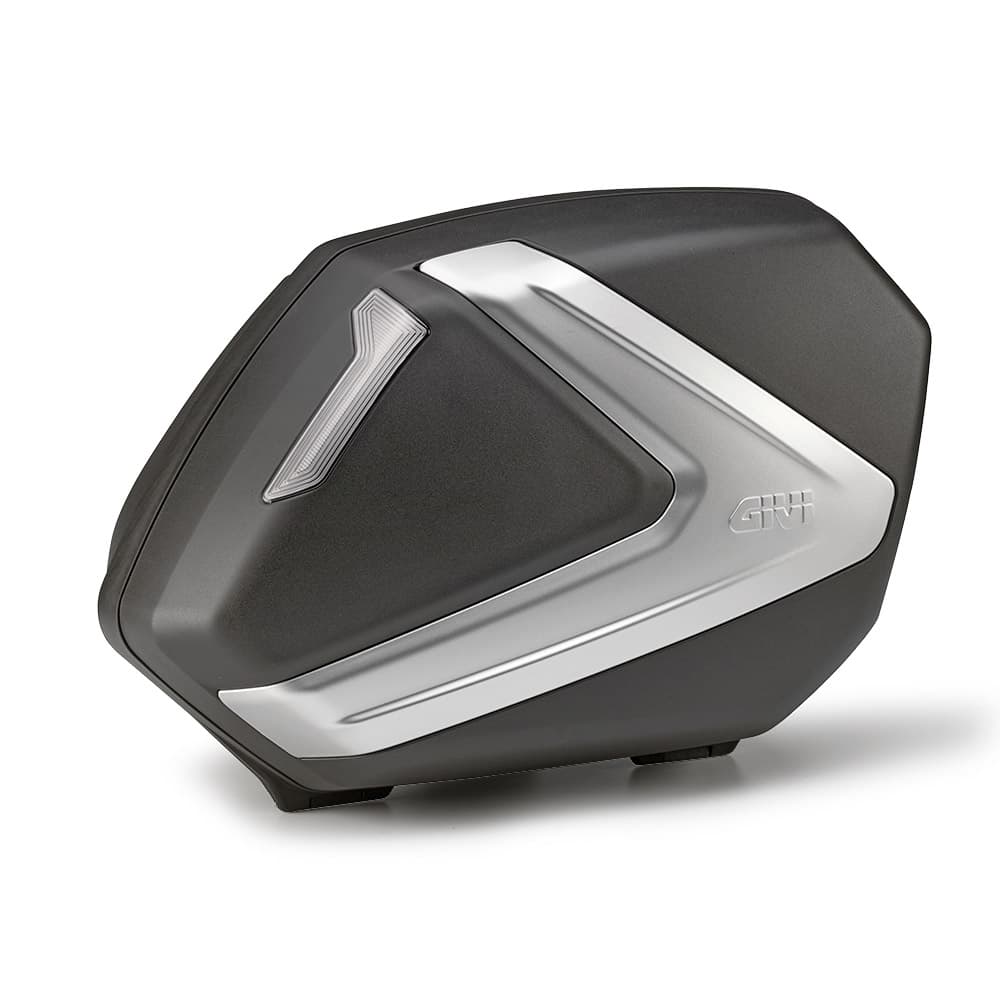 Paire de Valises Latérales Givi V37 list: Noir / Gris|Noir
