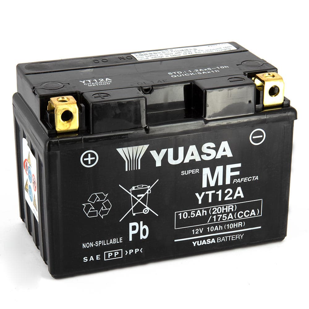 Batterie YT12A SLA AGM - Sans Entretien - Prête à  l'emploi.