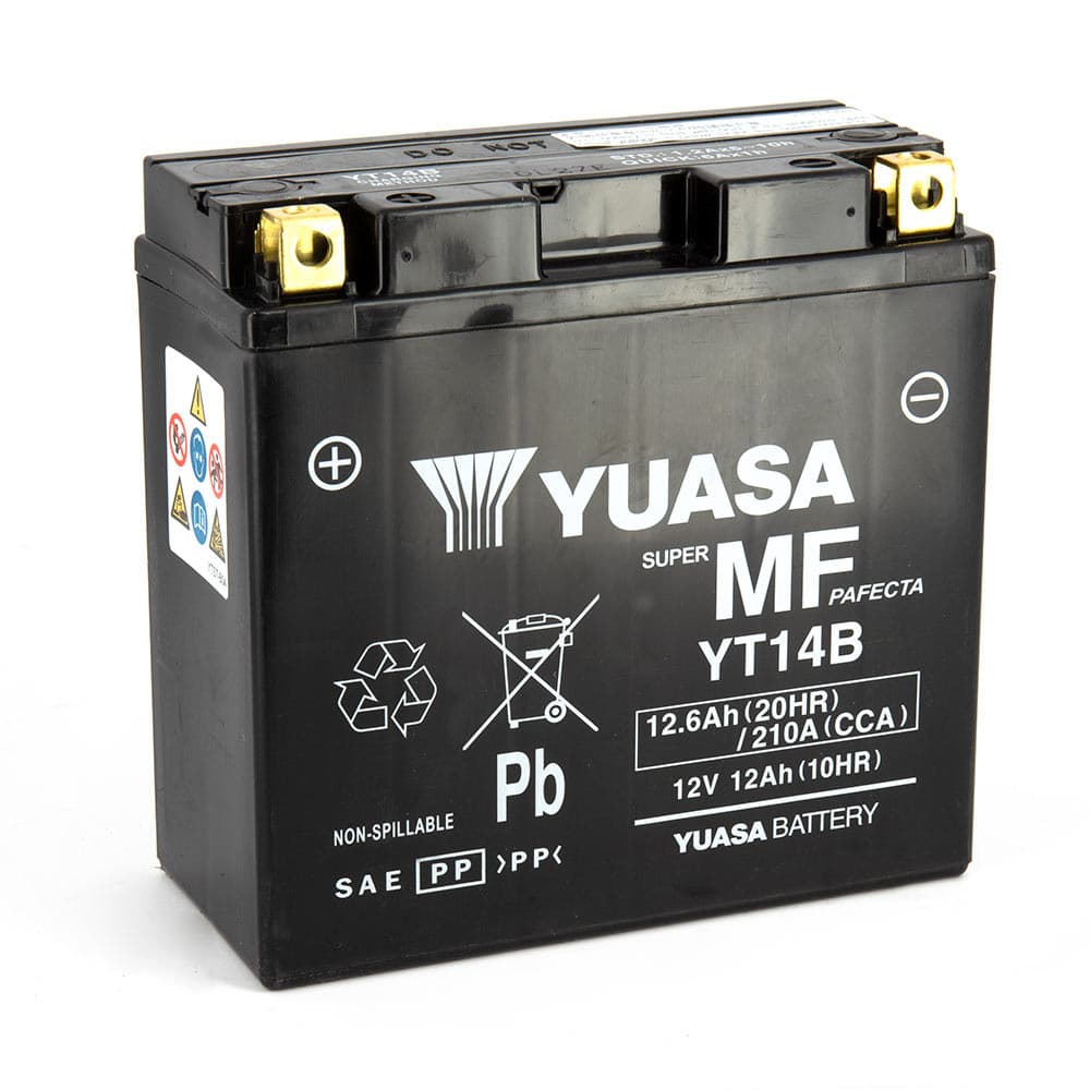 Batterie YT14B SLA AGM - Sans Entretien - Prête à  l'emploi.