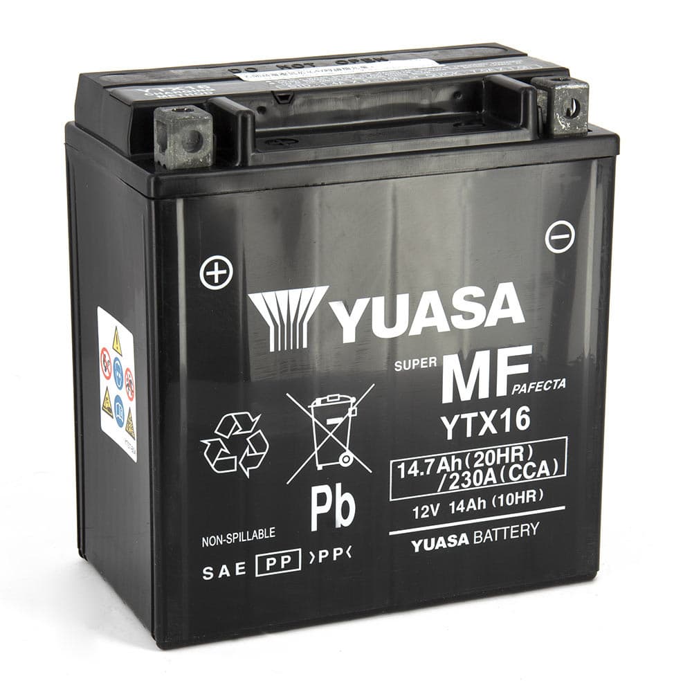 Batterie Ytx16 SLA AGM - Sans Entretien - Prête à  l'emploi.
