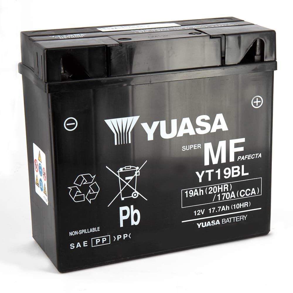 Batterie Yt19bl SLA AGM - Sans Entretien - Prête à  l'emploi.