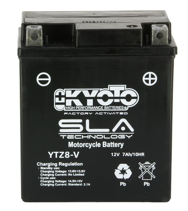 Batterie GTZ8-V SLA-AGM - Sans Entretien - Prête à  l'Emploi - Equivalente YTZ8V