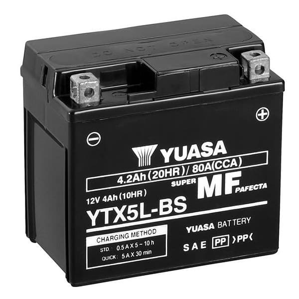 Batterie Yuasa YTX5l SLA AGM - Prête à l'emploi