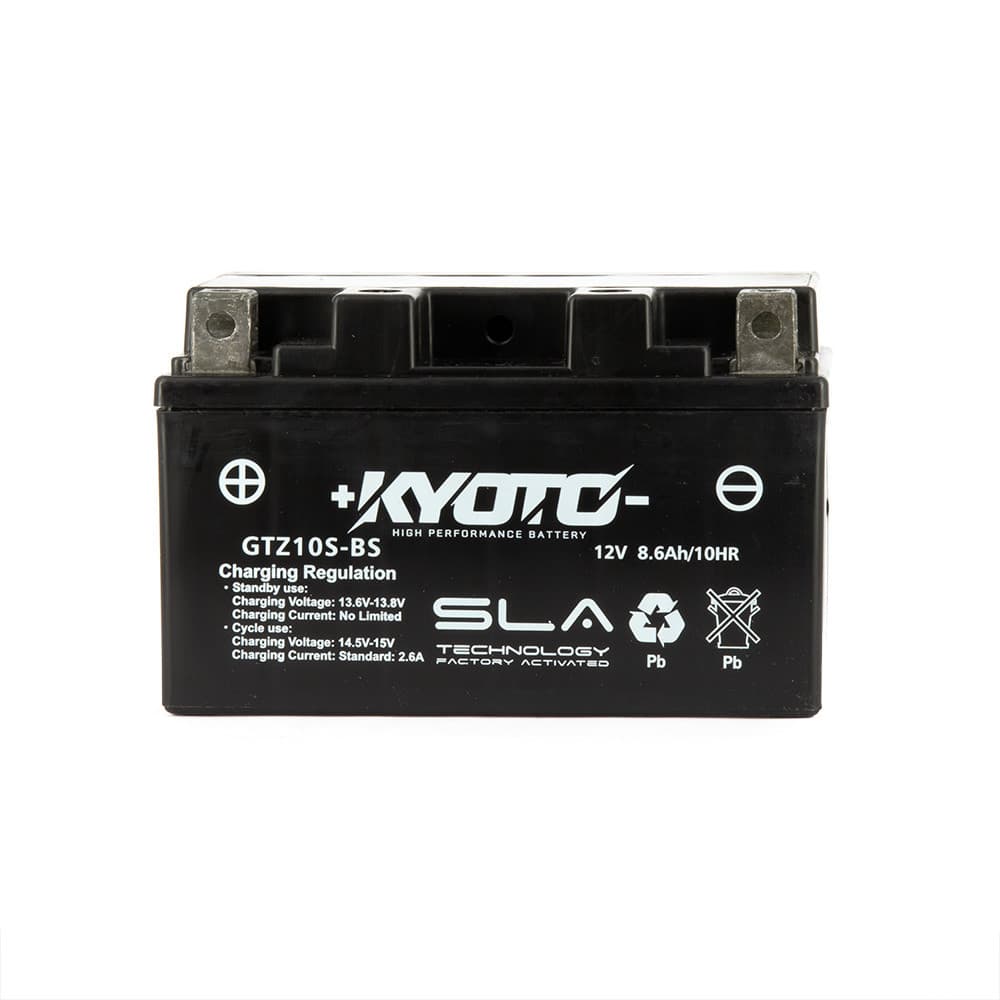 Batterie GTZ10S-BS SLA-AGM - Sans Entretien - Prête à  l'Emploi - Equivalente YTZ10S-BS