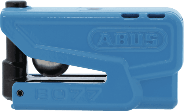 Antivol Bloque Disque Abus Granit Detecto XPlus 8077 2.0 SRA Alarme list: Bleu|Noir|Rouge|Orange|Jaune|Vert|Bleu