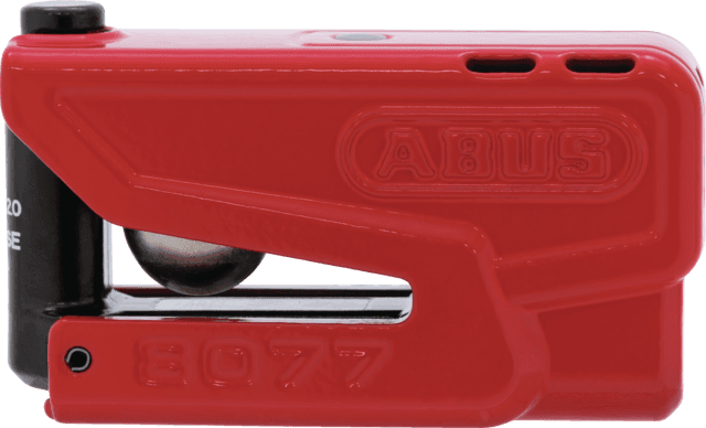 Antivol Bloque Disque Abus Granit Detecto XPlus 8077 2.0 SRA Alarme list: Rouge|Noir|Rouge|Orange|Jaune|Vert|Bleu