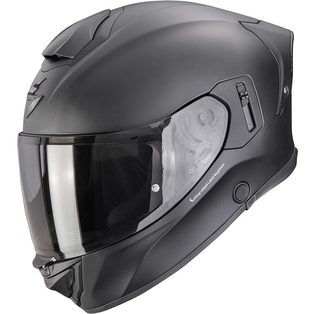 Casque Scorpion Exo-530i Air avec LED intégrées list: Noir Mat|Noir