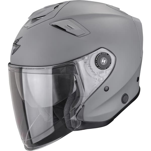 Casque Scorpion Exo-GT Jet list: Gris Ciment|Noir|Blanc|Gris