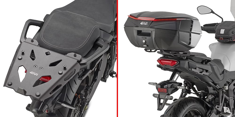 Support Top Case yamaha Tracer 9 / 9 GT / 9 GT+ (2025-2026) | Givi SR2171 Noir