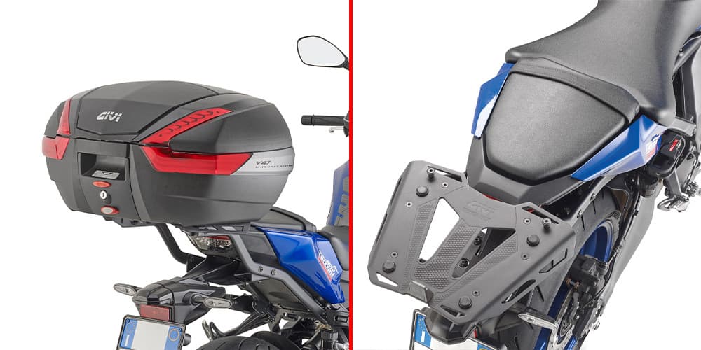 Support Top Case Yamaha MT-09 (2024-2026) | Givi SR2169 Noir