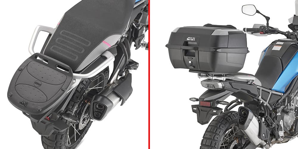 Support Top Case CFMoto 450 MT (2024-2026) | Givi SR9226 Noir
