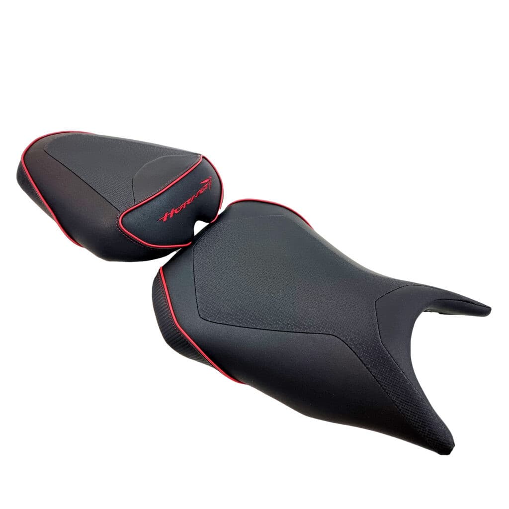 Selle Sit'n Go Honda Hornet 750 (2023-2026) list: Noir / Rouge|Noir