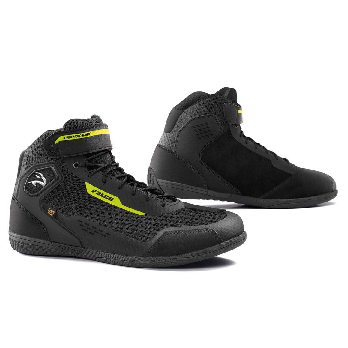 Baskets Moto Falco Speedox 2 | Baskets Moto Homme list: Noir / Jaune Fluo|Noir|Rouge|Jaune