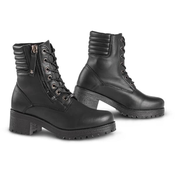 Bottes Moto Femme Falco Misty 2 list: Noir|Noir|Marron|Vert