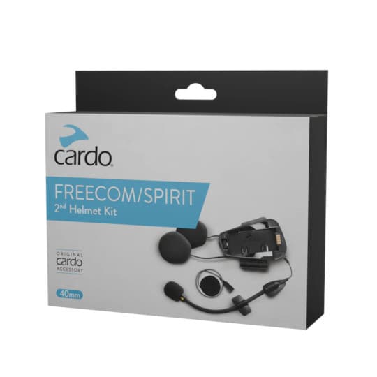 Kit Cardo Deuxième Casque Freecom & Spirit (Ecouteur / Micro) Noir