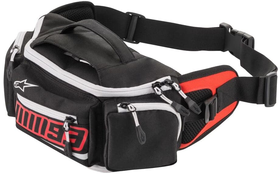 Sac Banane Moto Alpinestars MM93 (Marc Marquez) list: Noir & Blanc|Noir|Blanc|Rouge