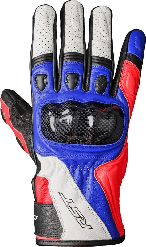 Gants RST Stunt 3 list: Bleu Blanc Rouge|Noir|Blanc|Rouge|Vert|Bleu