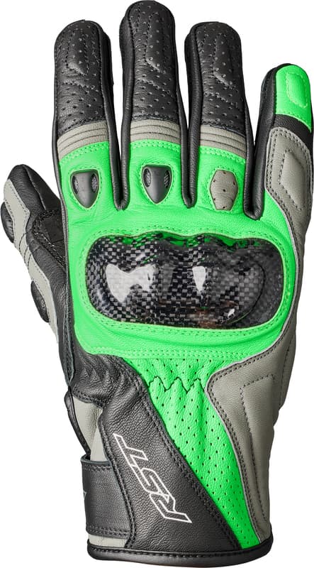 Gants RST Stunt 3 list: Vert Fluo|Noir|Blanc|Rouge|Vert|Bleu
