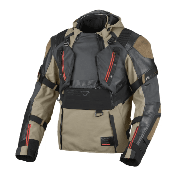 Blouson Macna Tryton list: Noir / Gris|Noir|Gris|Beige
