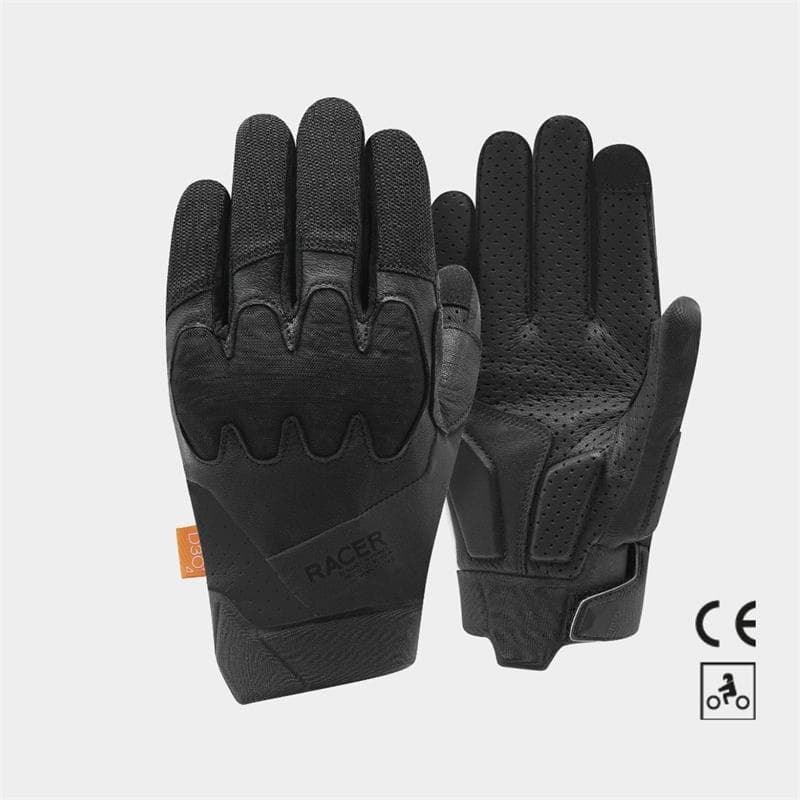 Gants Vélo/Moto Racer Digger 2 pour Homme et Femme list: Noir|Noir|Rouge