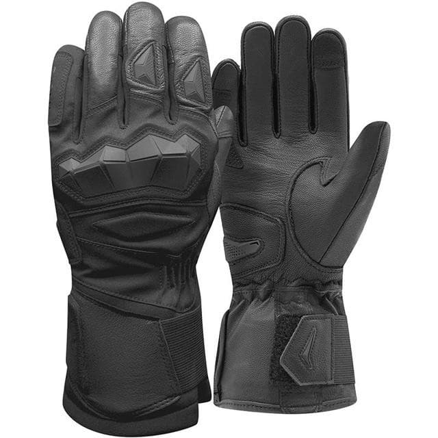 Gants Chauffants Racer Long Blocks list: Noir|Noir