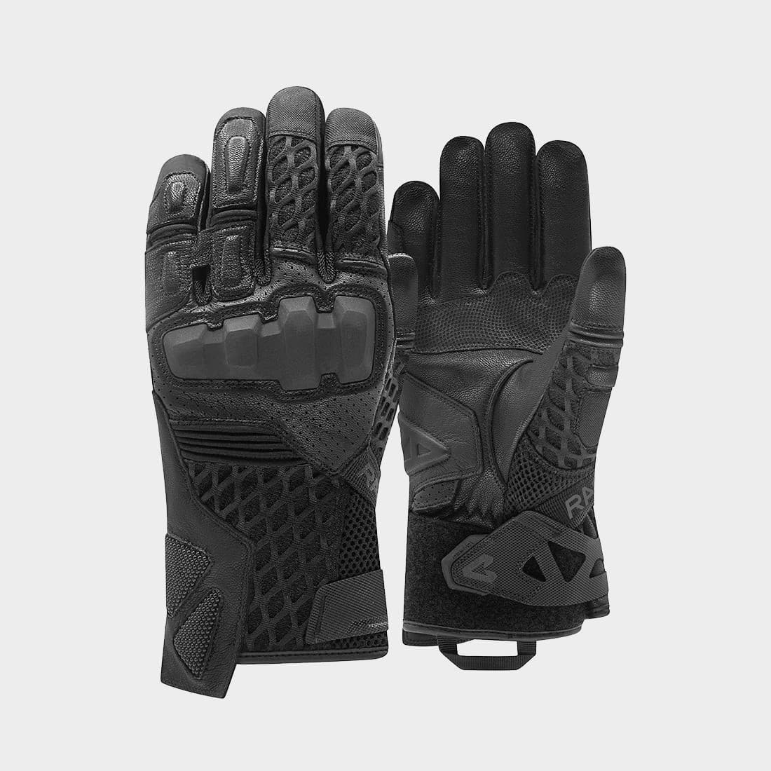 Gants Racer Wind Road list: Noir|Noir|Gris