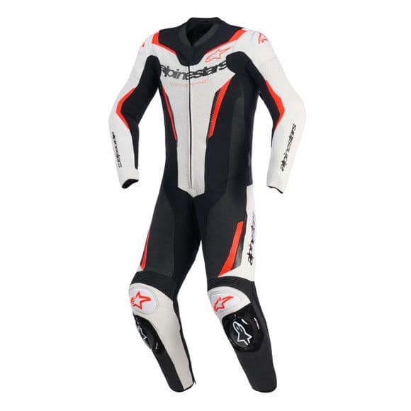 Combinaison Moto Alpinestars GP Force V2 en Cuir 1 Pièce list: Noir & Blanc|Noir|Blanc|Rouge|Vert|Bleu