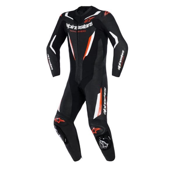 Combinaison Moto Alpinestars GP Force V2 en Cuir 1 Pièce list: Noir / Rouge|Noir|Blanc|Rouge|Vert|Bleu