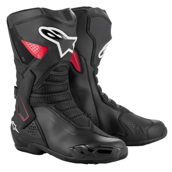 Bottes Moto Alpinestars SMX-6 Drystar V3 Noir / Rouge
