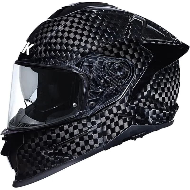 Casque SMK Titan Carbon list: Noir Brillant|Noir|Gris|Rouge|Carbon