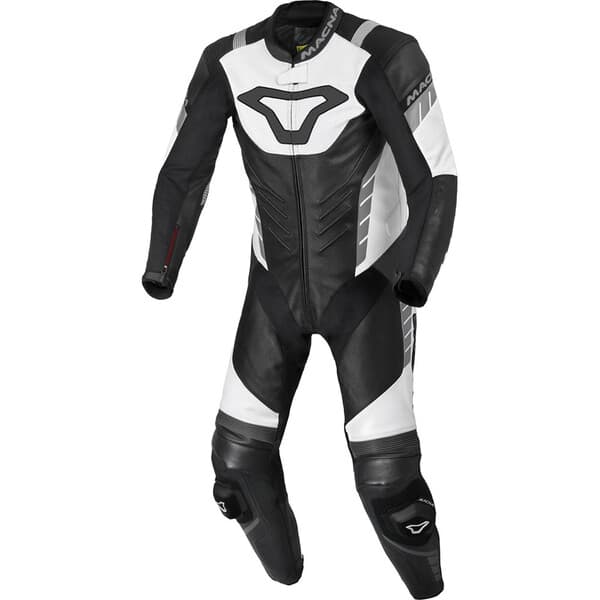 Combinaison Moto Macna Varshall 1 piéce list: Noir & Blanc|Noir|Blanc|Gris|Rouge|Orange