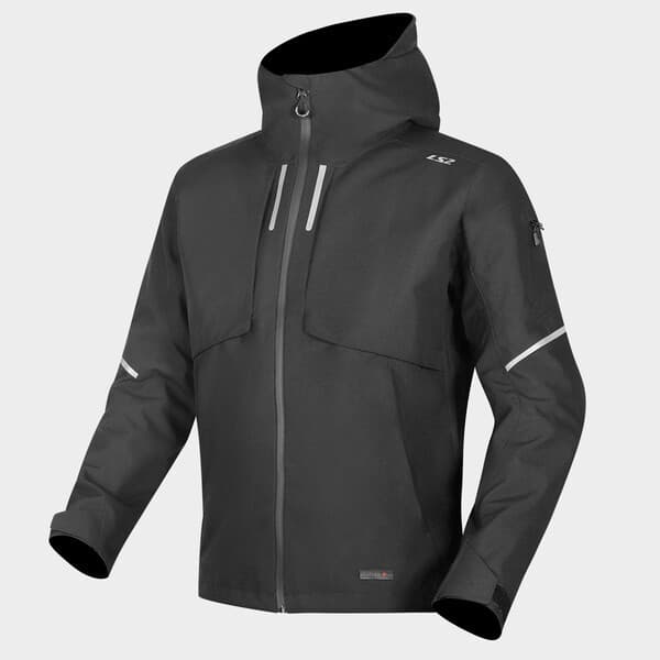 Veste Moto LS2 Axel list: Noir|Noir|Gris|Rouge|Vert