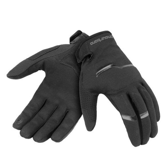 Gants été Tucano Urbano Miky Evo list: Noir|Noir