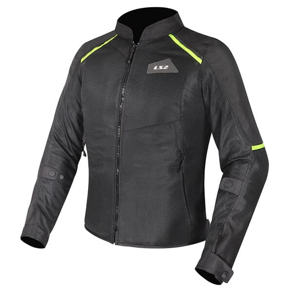 Veste été Femme LS2 Breeze Lady list: Noir / Jaune|Noir|Gris|Jaune