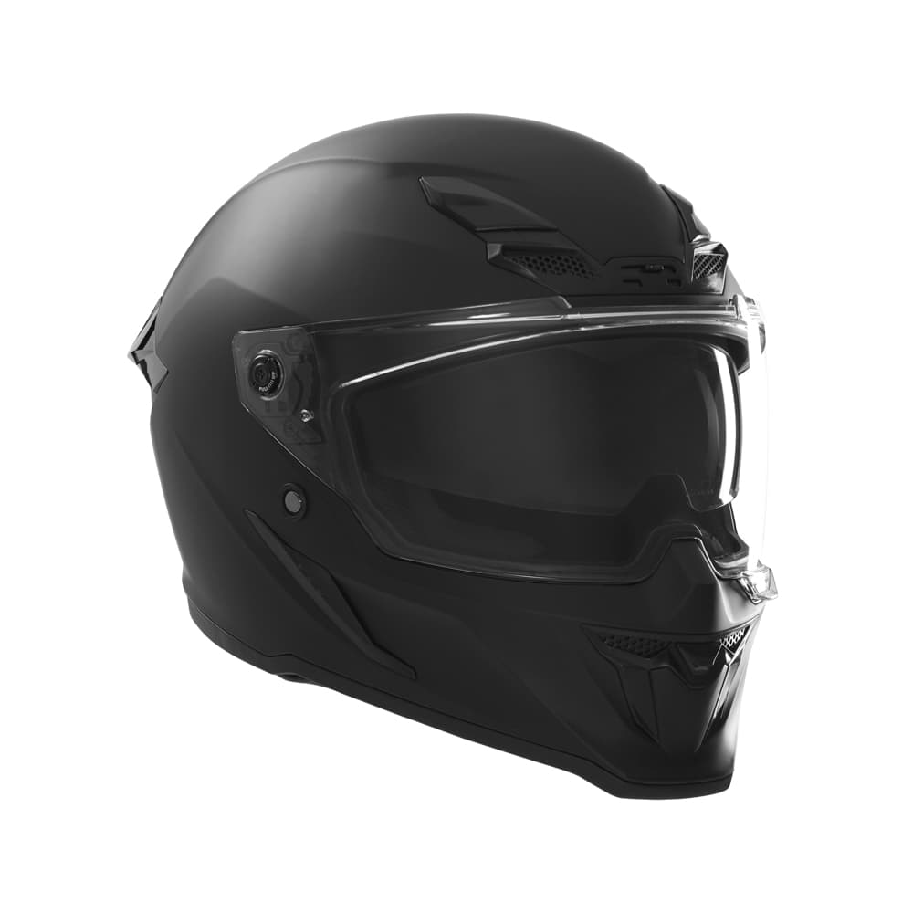 Casque Intégral Exklusiv Goliath list: Noir Mat|Noir|Gris
